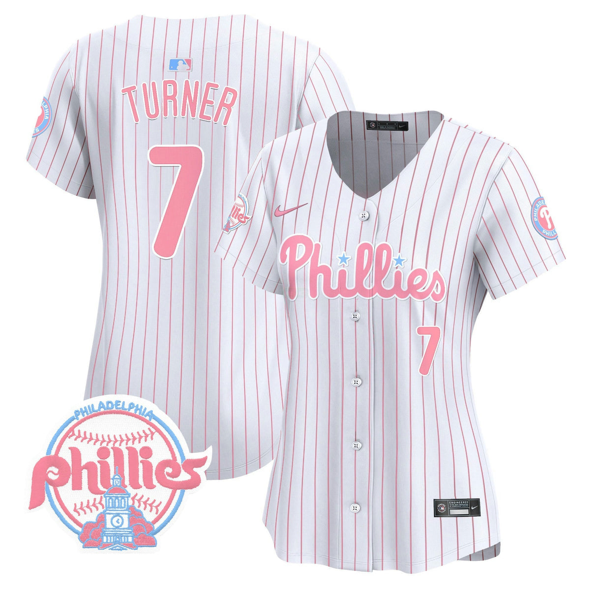 MLB Women’s Bubblegum Pink Vapor Premier Limited Jersey V2
