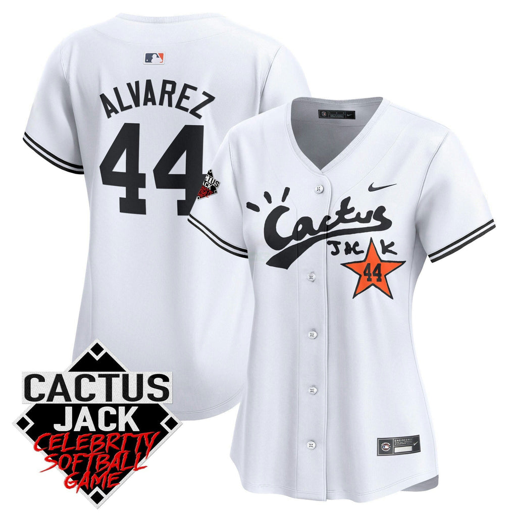 MLB Women’s Cactus Jack Celebrity Softball Game Patch Vapor Premier Limited Jersey V2