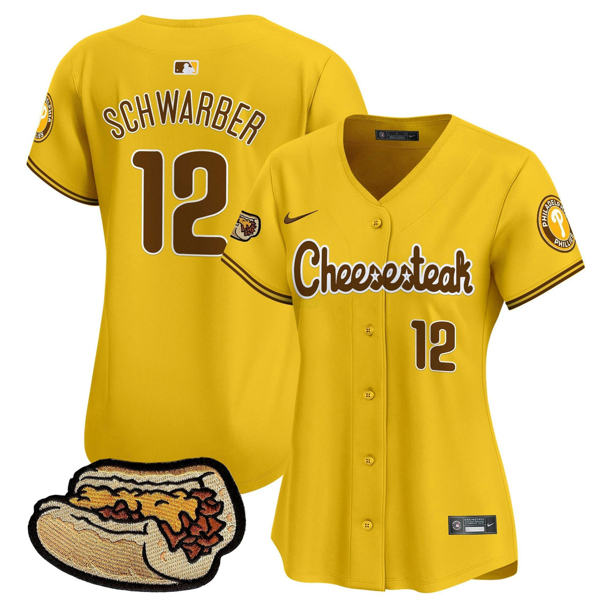 MLB Women’s Cheesesteak Vapor Premier Limited Jersey