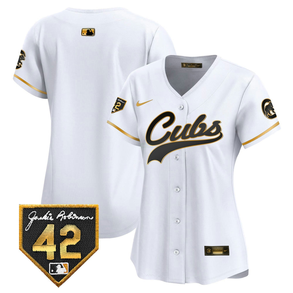 MLB Women’s Chicago Jackie Robinson Patch Vapor Premier Limited Jersey