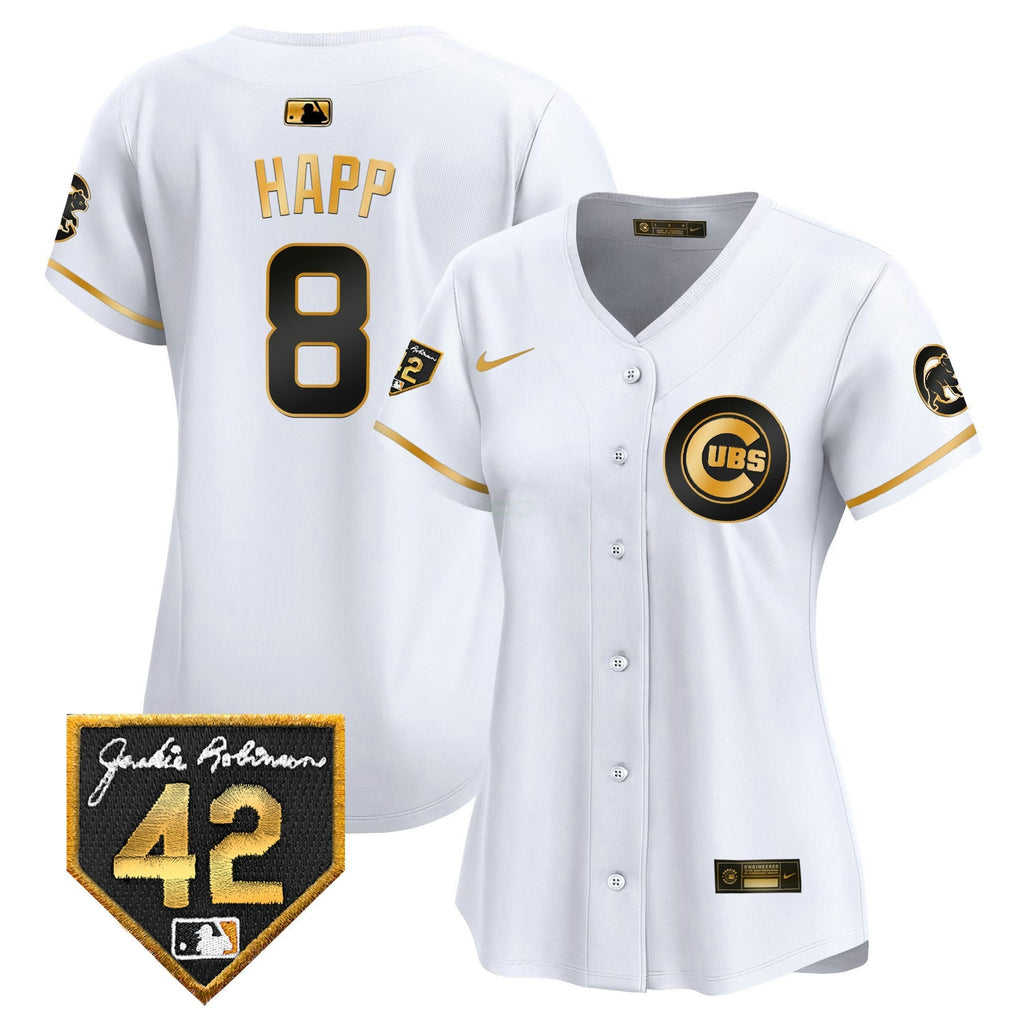 MLB Women’s Chicago Jackie Robinson Patch Vapor Premier Limited Jersey V2