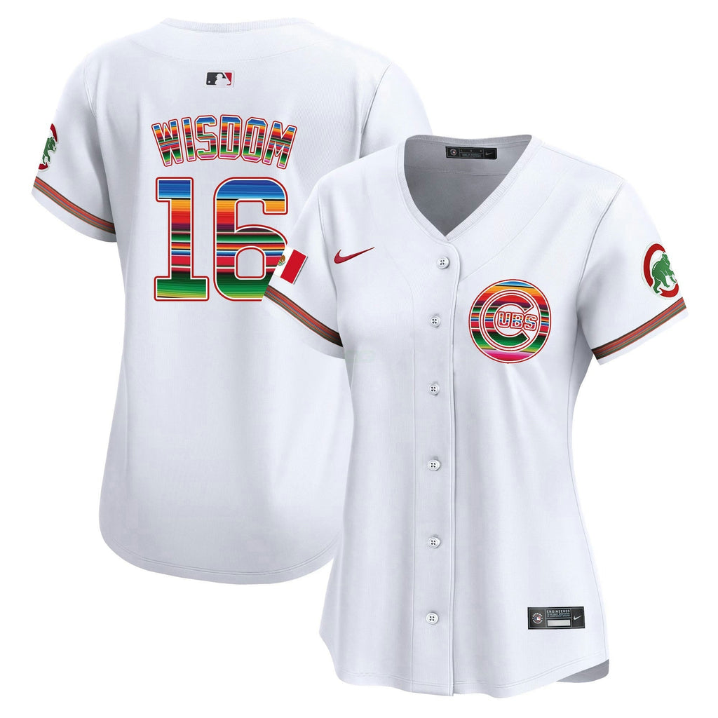 MLB Chicago Cubs Women’s Chicago Mexico Vapor Premier Limited Jersey