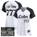 MLB Women’s Chicago ‘Ryne Sandberg Tribute’ Vapor Premier Limited Jersey – Gothic Edition