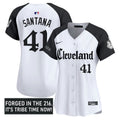 MLB Women’s Cleveland Indians ‘Gothic Iron Edition’ Vapor Premier Limited Jersey