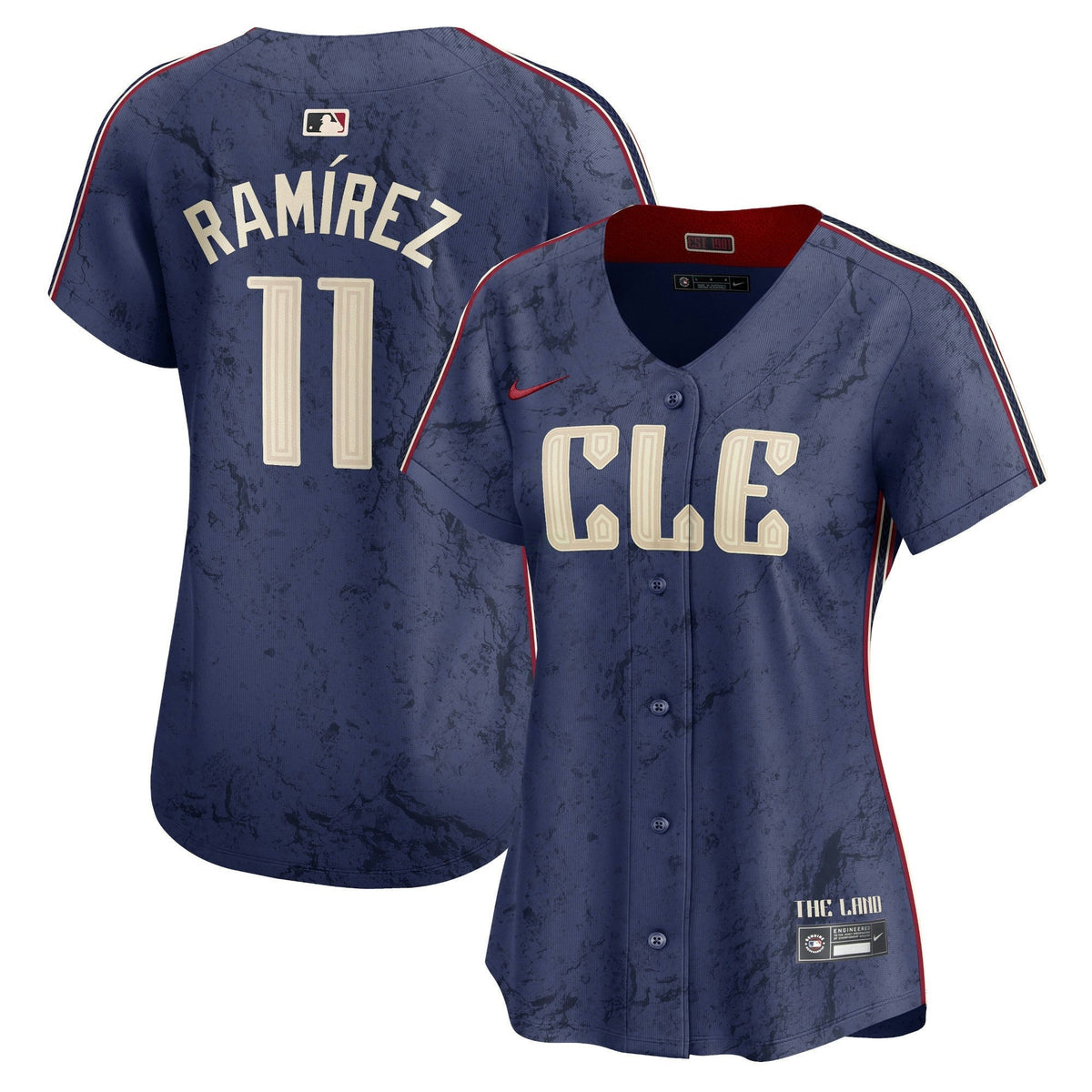 MLB Women’s Cleveland Navy 2024 City Connect Vapor Premier Limited Jersey