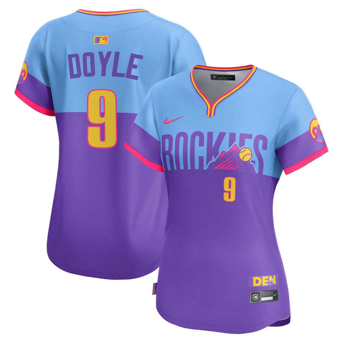 MLB Women’s Colorado 2025 City Connect Vapor Premier Limited Jersey – Stitched