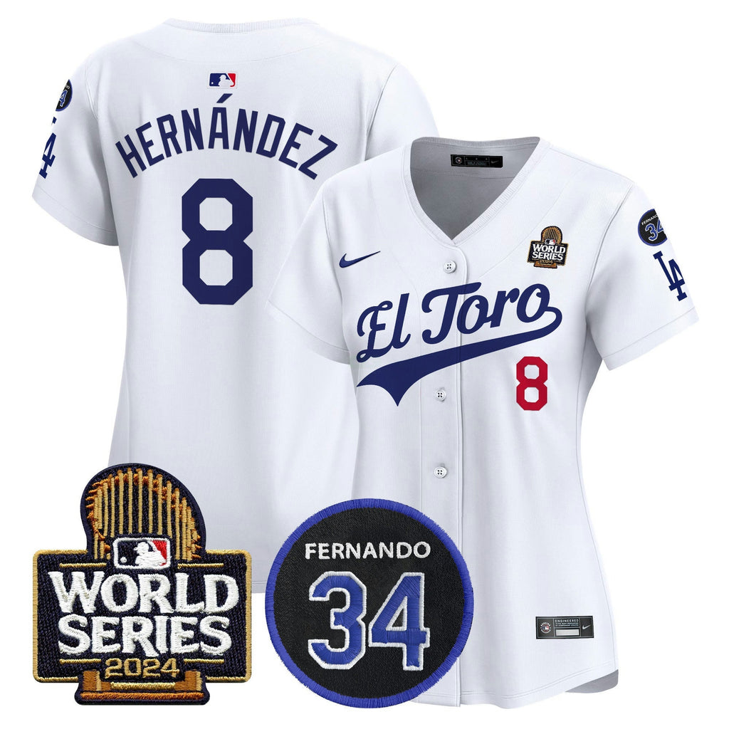 MLB Women’s El Toro 2024 World Series Patch Vapor Premier Limited Jersey