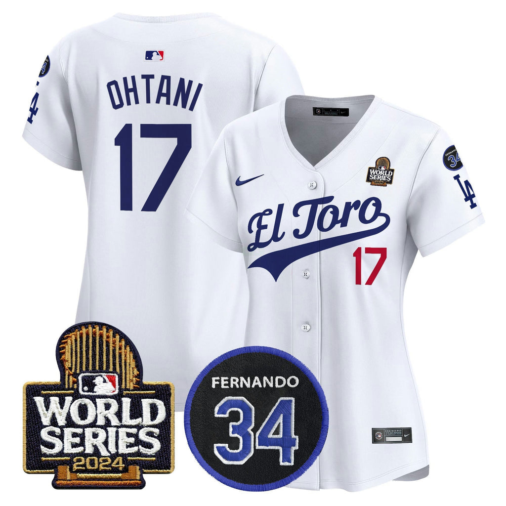 MLB Women’s El Toro 2024 World Series Patch Vapor Premier Limited Jersey