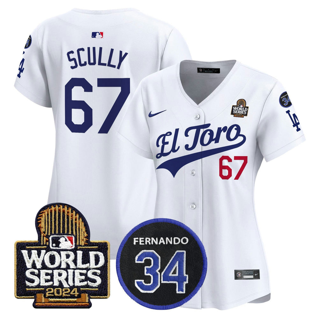 MLB Women’s El Toro 2024 World Series Patch Vapor Premier Limited Jersey