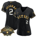 MLB Women’s Houston 2022 World Series Champions Patch Limited Jersey