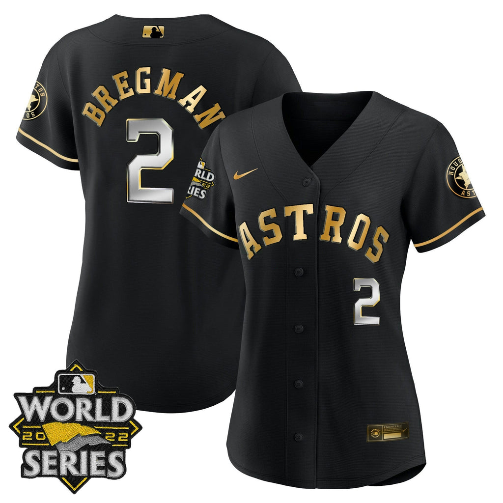 MLB Women’s Houston 2022 World Series Player Jersey