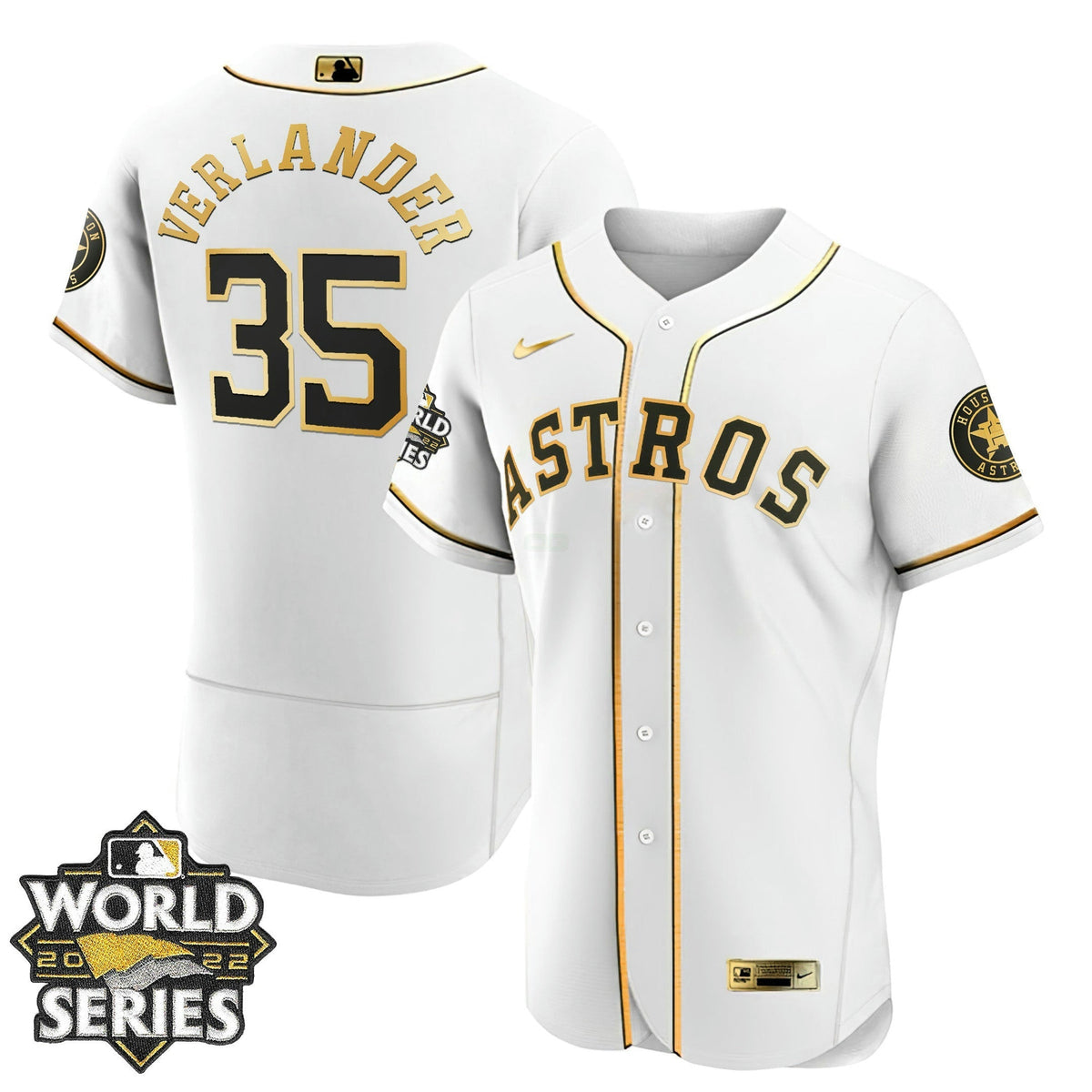 MLB Women’s Houston 2022 World Series Player Jersey