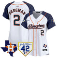 MLB Women’s Houston 2024 Jackie Robinson Patch Vapor Premier Limited Jersey