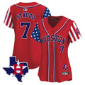 MLB Women’s Houston 2025 Independence Day Vapor Premier Limited Jersey V2