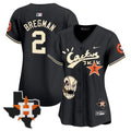 MLB Women’s Houston Cactus Jack Patch Vapor Premier Limited Jersey