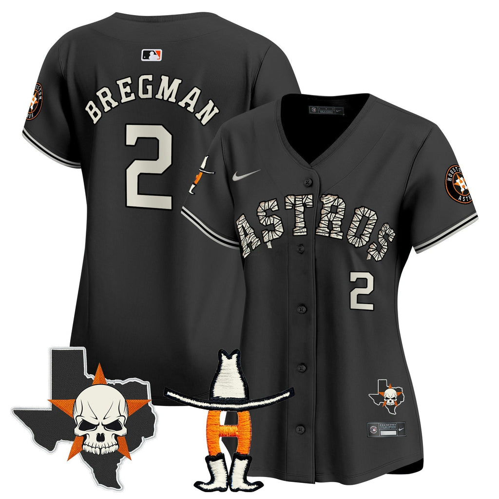 MLB Women’s Houston Halloween Vapor Premier Limited Jersey