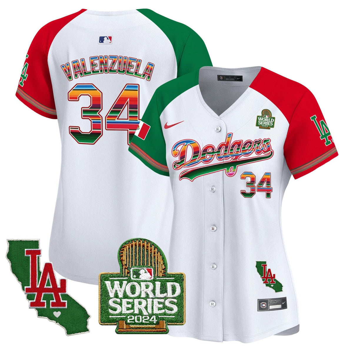 MLB Women’s Mexico 2024 World Series Vapor Premier Limited Jersey V2