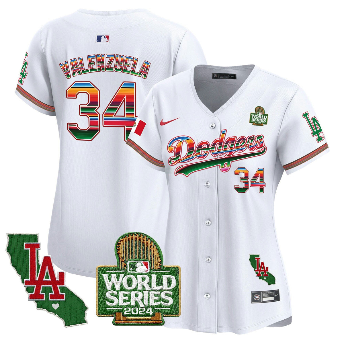 MLB Women’s Mexico 2024 World Series Vapor Premier Limited Jersey V2