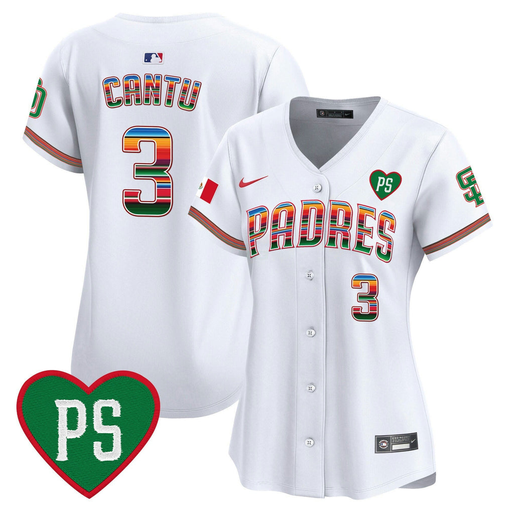 MLB Women’s Mexico “For Peter” Patch Vapor Premier Limited Jersey
