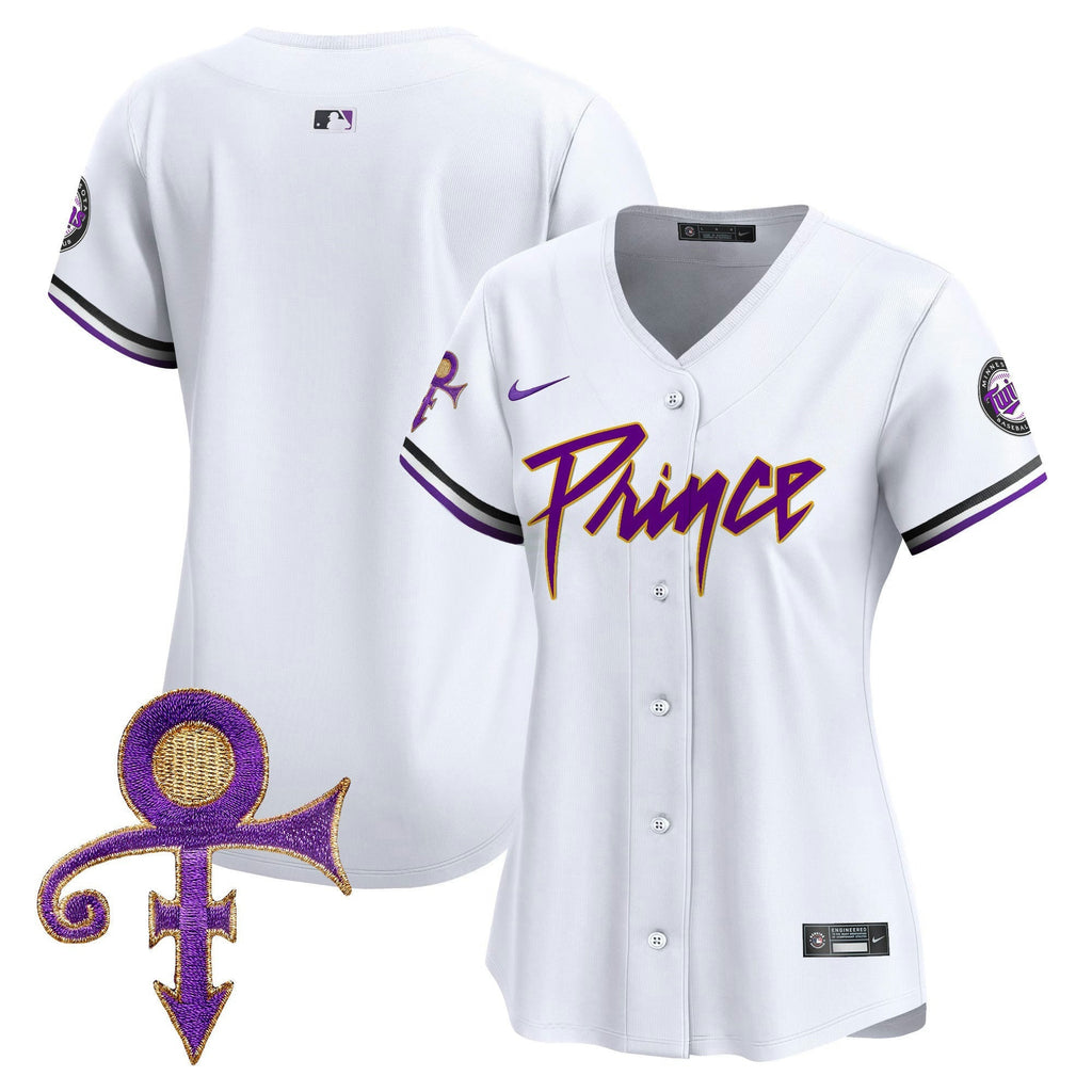 MLB Women’s Minnesota Prince Patch Vapor Premier Limited Jersey