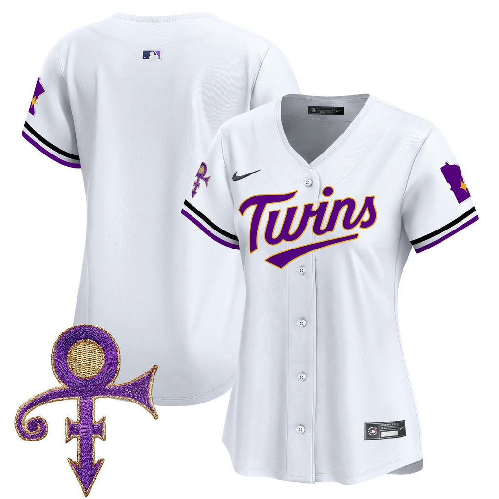 MLB Women’s Minnesota Prince Patch Vapor Premier Limited Jersey V3