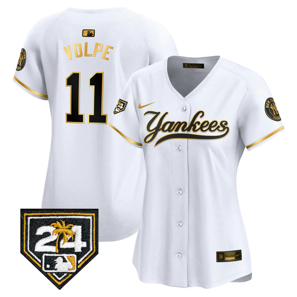 MLB Women’s New York 2024 Spring Training Patch Vapor Premier Limited Jersey V6