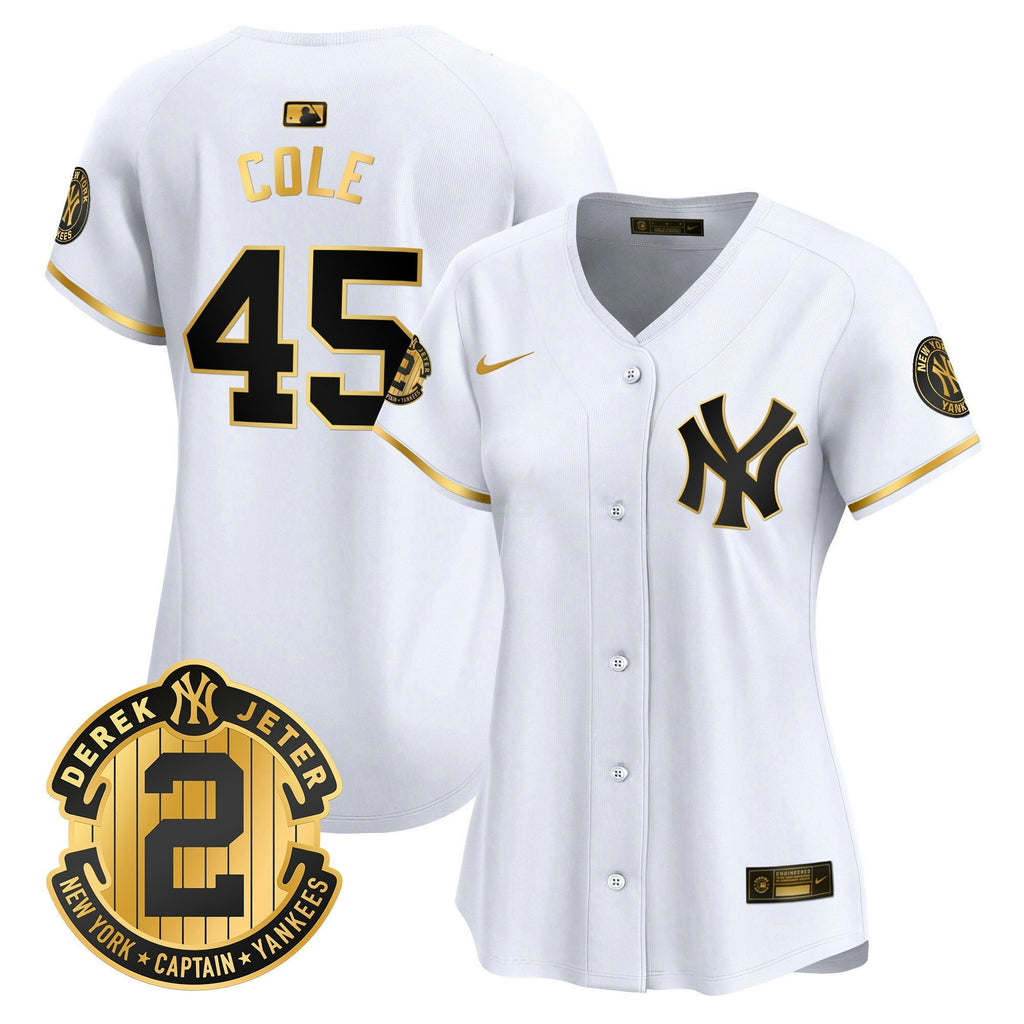 MLB Women’s New York Derek Jeter Patch Vapor Premier Limited Jersey