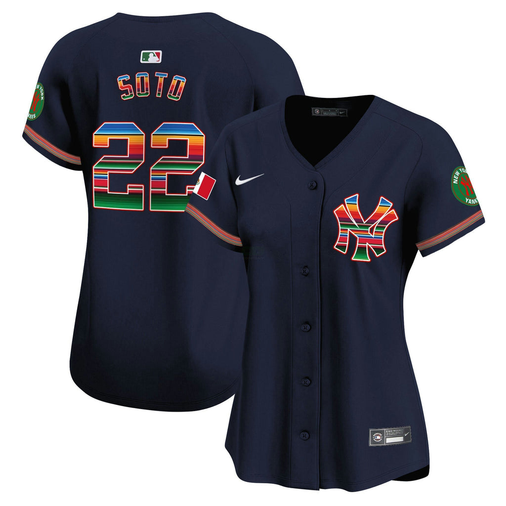 MLB Women’s New York Mexico Vapor Premier Limited Jersey