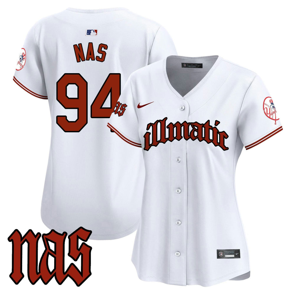 MLB Women’s New York Nas Illmatic Vapor Premier Limited Jersey