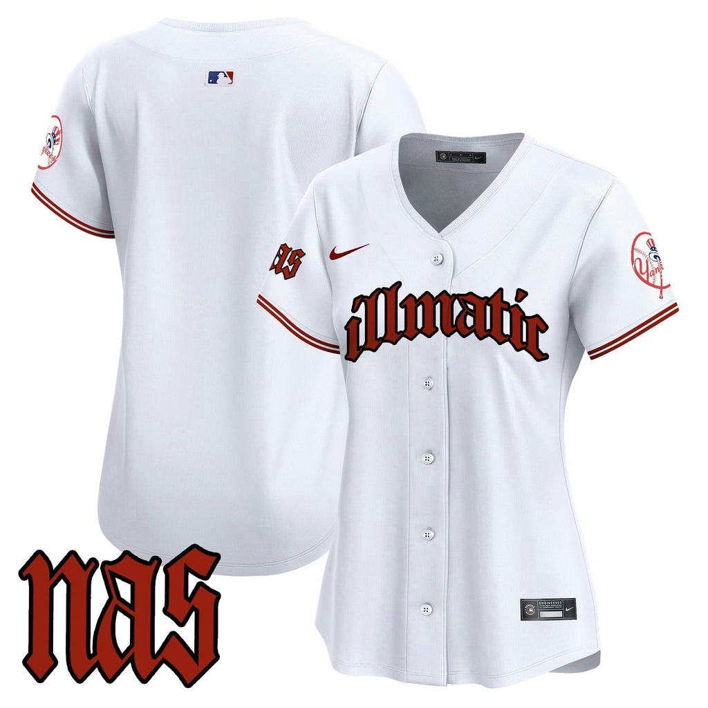 MLB Women’s New York Nas Illmatic Vapor Premier Limited Jersey