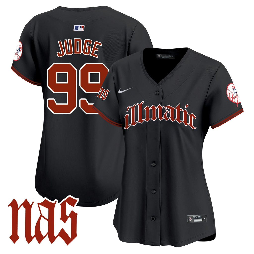MLB Women’s New York Nas Illmatic Vapor Premier Limited Jersey