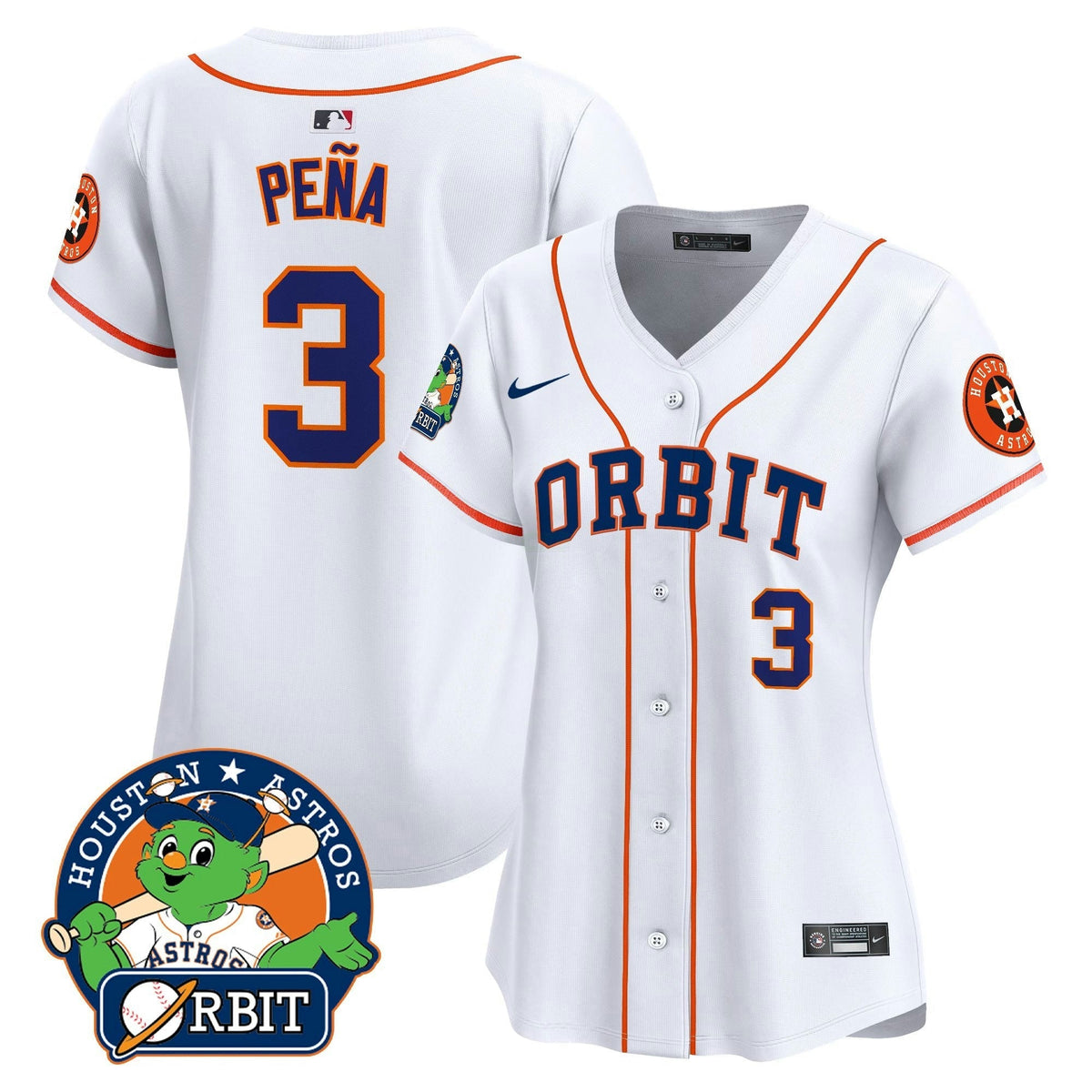 MLB Women’s Orbit Patch Vapor Premier Limited Jersey