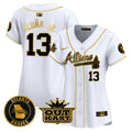 MLB Women’s Ronald Acuna JR. Atlanta 2024 Spring Training & Georgia Patch Vapor Premier Limited Jersey
