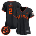MLB Women’s San Francisco 2024 Willie Mays Patch Vapor Premier Limited Jersey V3