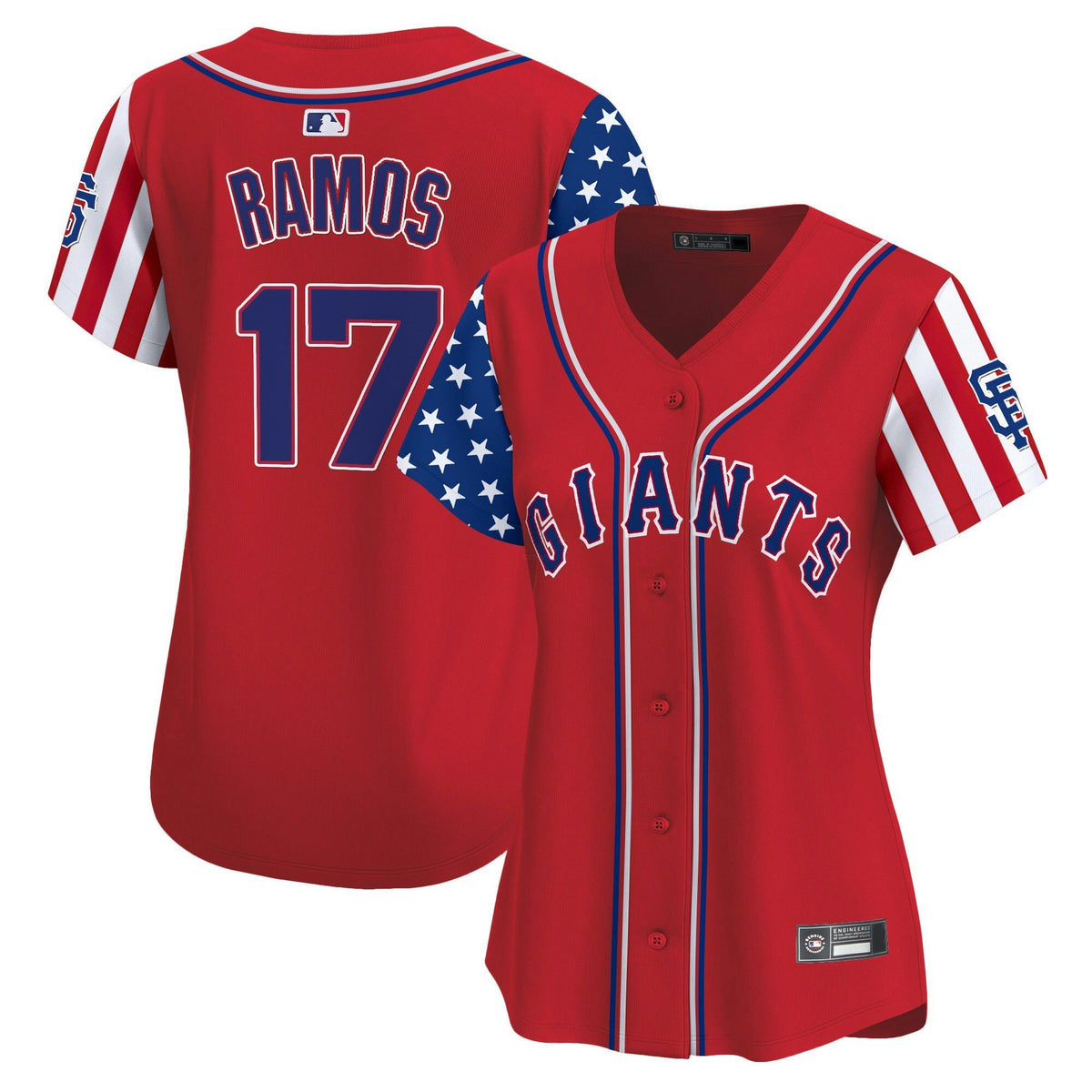 MLB Women’s San Francisco 2025 Independence Day Vapor Premier Limited Jersey