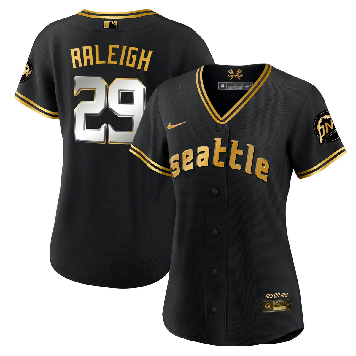 MLB Women’s Seattle 2023 City Connect Gold Jersey