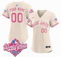 MLB Toronto Blue Jays Women’s Toronto Bubble Gum 2025 World Series Vapor Premier Limited Jersey