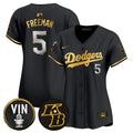 MLB Women’s Vin & Kobe Patch Gold Trim Vapor Premier Limited Jersey