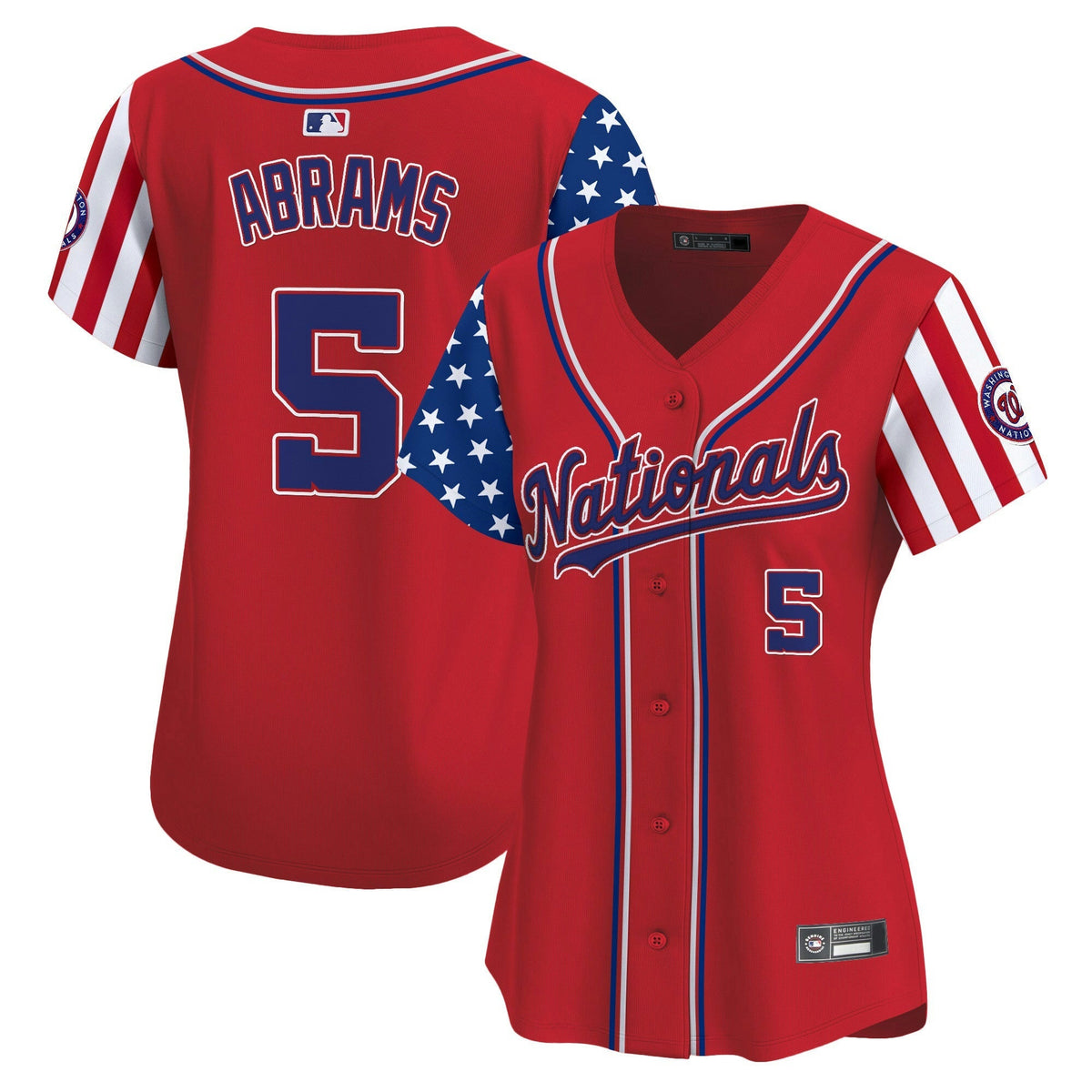 MLB Women’s Washington 2025 Independence Day Vapor Premier Limited Jersey