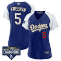 MLB Women’s World Series Champions Patch Gold Trim Jersey