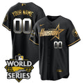 MLB World Series Black Gold Special Jersey