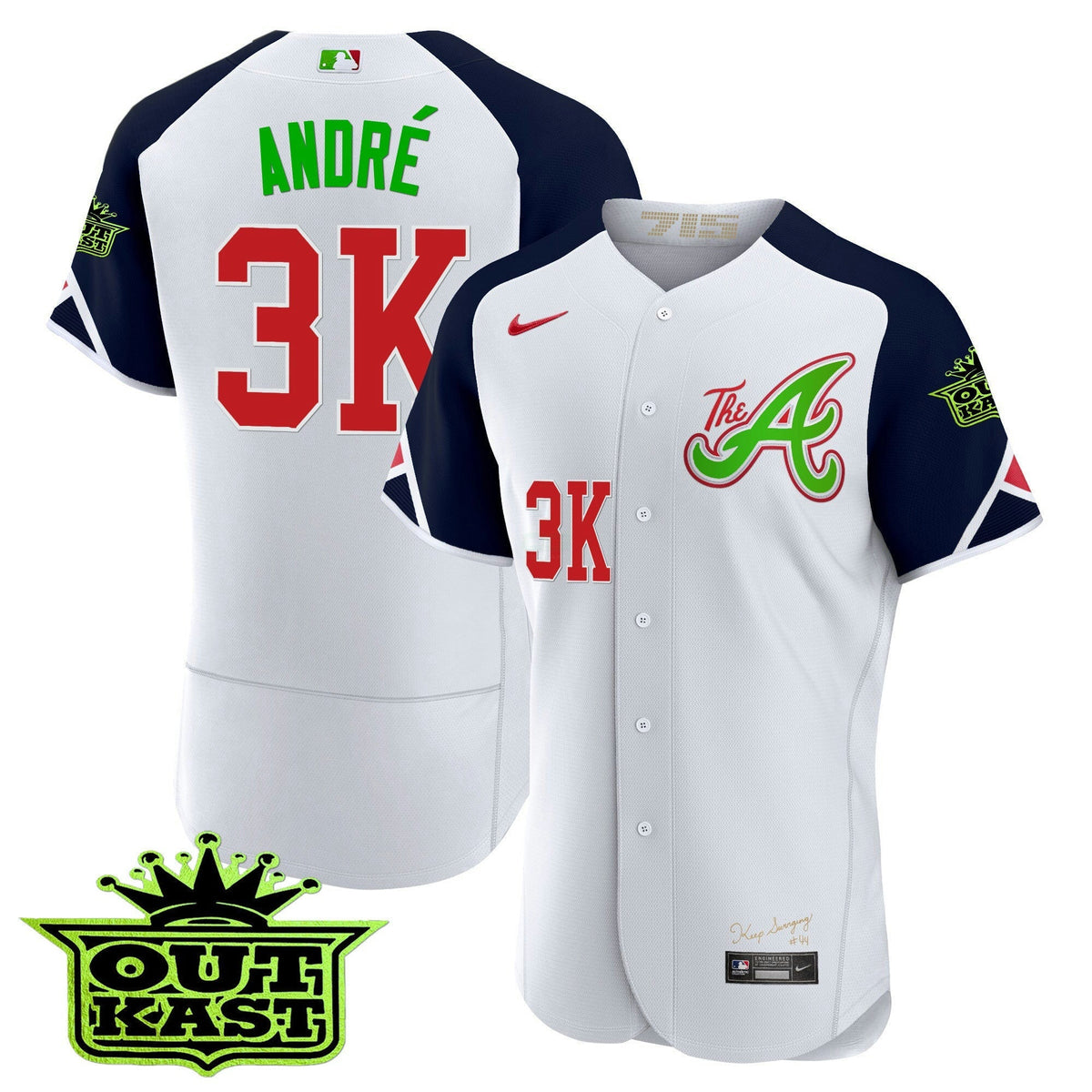 MLB Youth’s Atlanta Atliens City Connect Flex Base Jersey