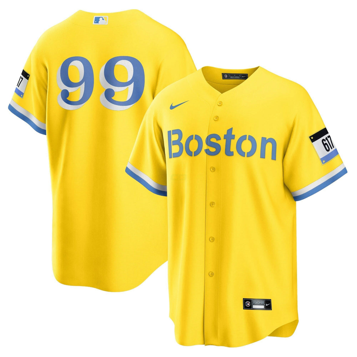 MLB Youth’s Boston Yellow Jersey