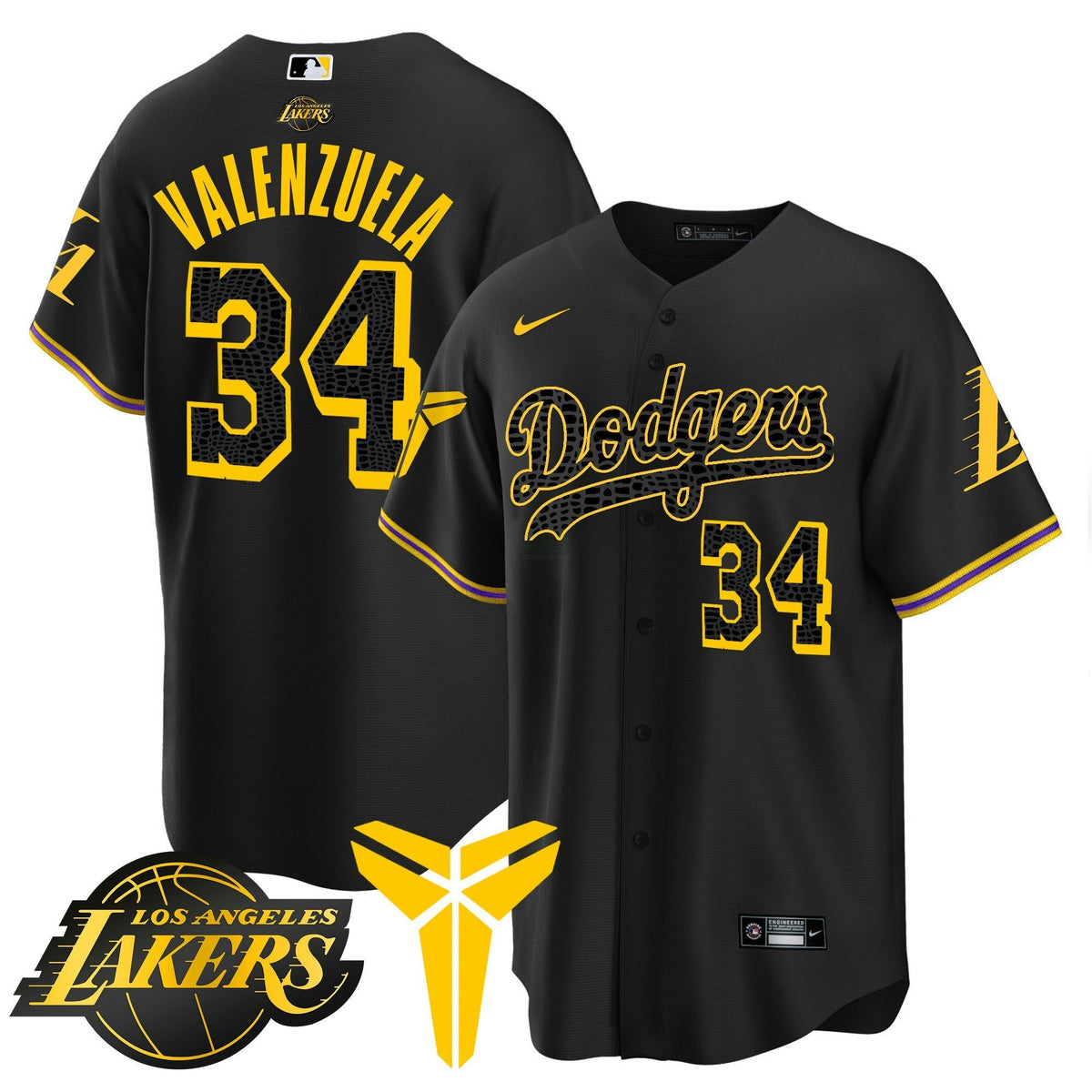 MLB Youth’s Cool Base Mamba Jersey V2