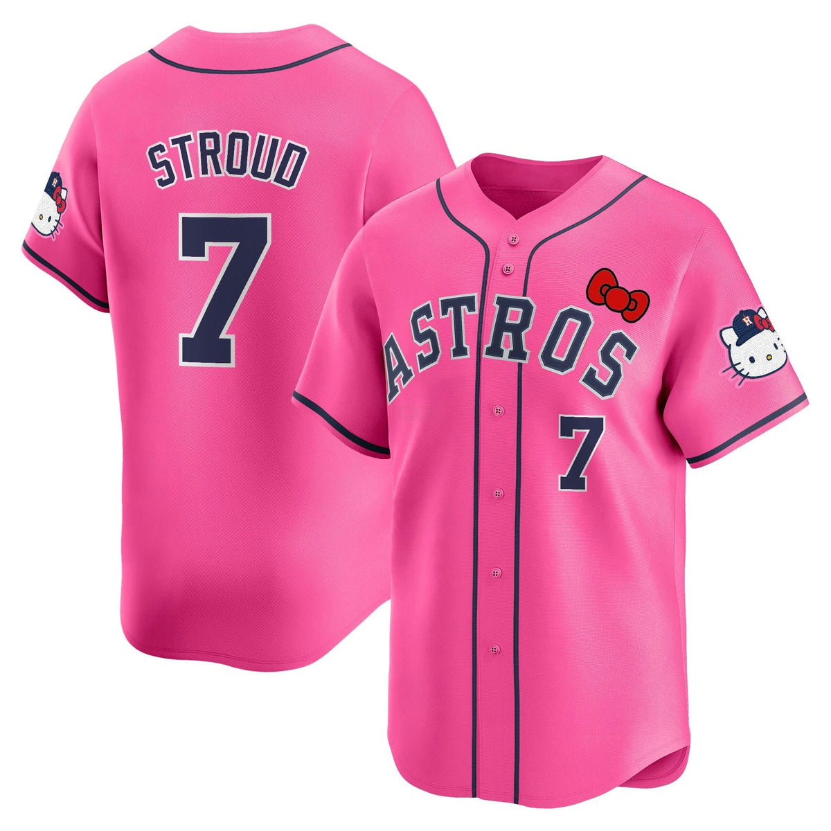 MLB Youth’s Houston Hello Kitty Vapor Premier Limited Jersey V2