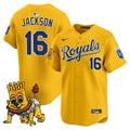 MLB Youth’s Kansas City Sluggerrr Patch Vapor Premier Limited Jersey