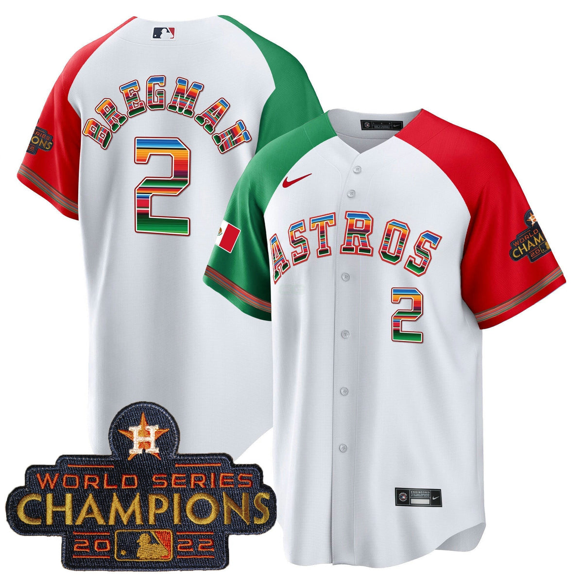 MLB Houston Astros Youth’s Mexico Cool Base Limited Jersey