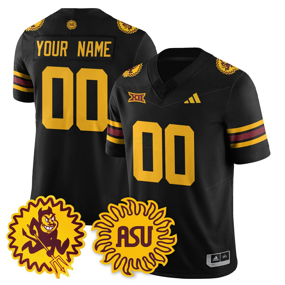 Jersey NCAA 1975 Throwback Custom Uniform