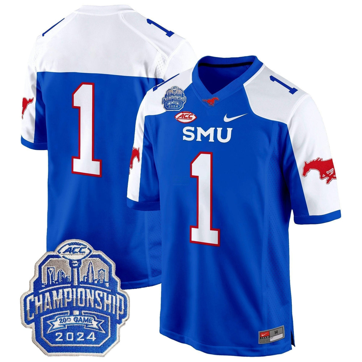 NCAA 2024 ACC Championship Patch Game Jersey