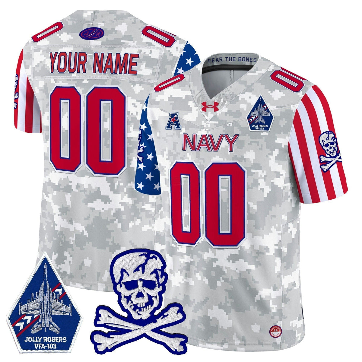 NCAA 2024 American Style Vapor Limited Jersey - Custom